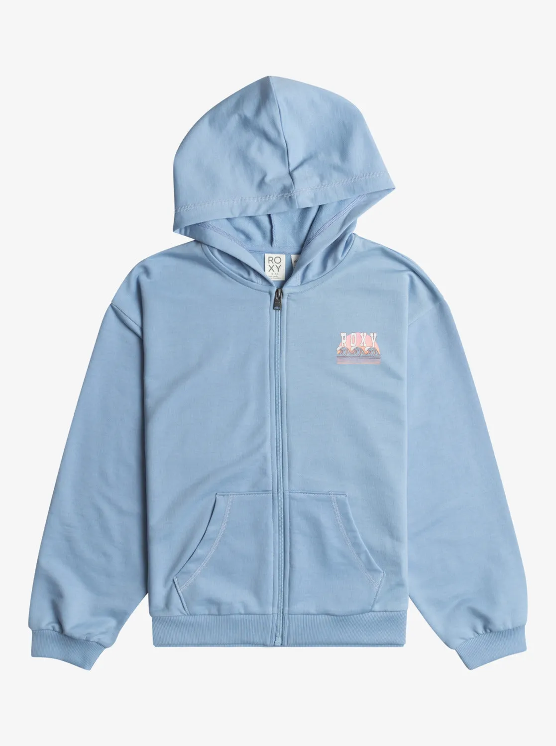 Girls 4-16 Down The Way A Zip Hoodie - Bel Air Blue sold by Roxy