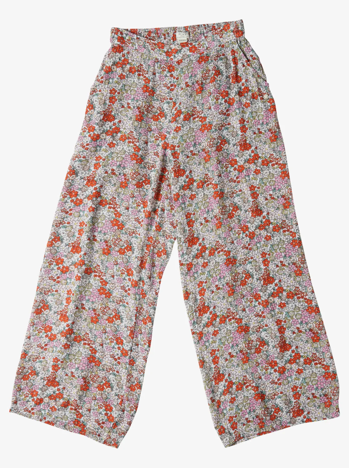 Girls' 4-16 You Found Me Palazzo Pants - Tiger Lily Autumn Ditsy sold by Roxy