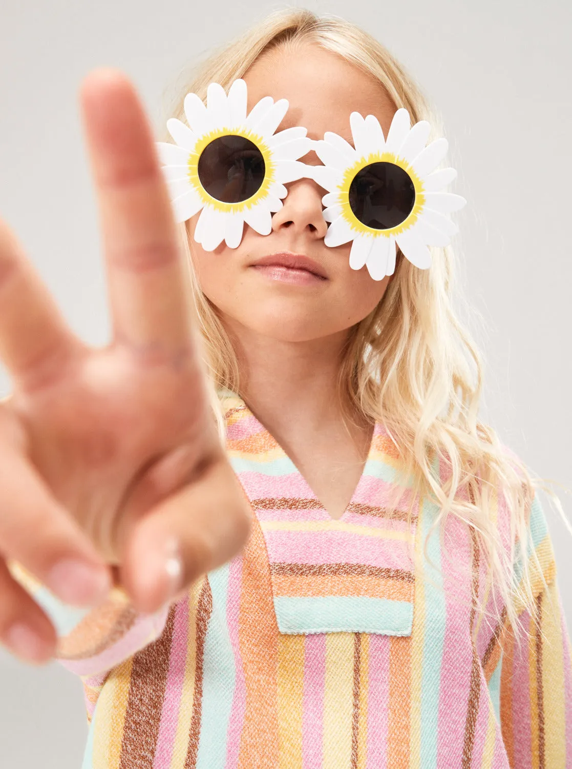 Girls 4-16 Feels Like Summer Pullover Sweatshirt - Mocha Bisque Mirage Stripe sold by Roxy product image thumbnail 4