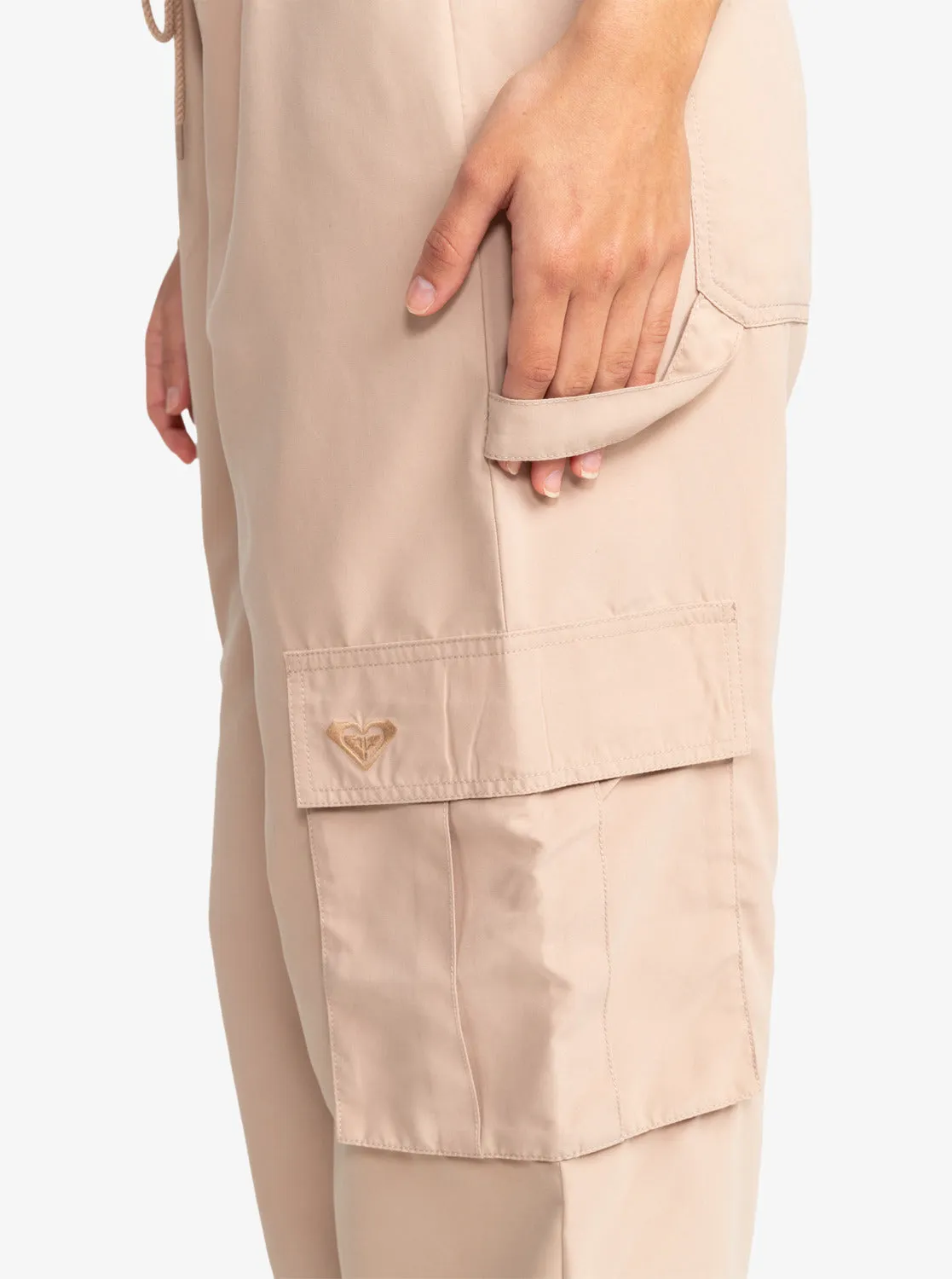 Active Collection Baggy Sweatpants - Warm Taupe sold by Roxy product image thumbnail 3