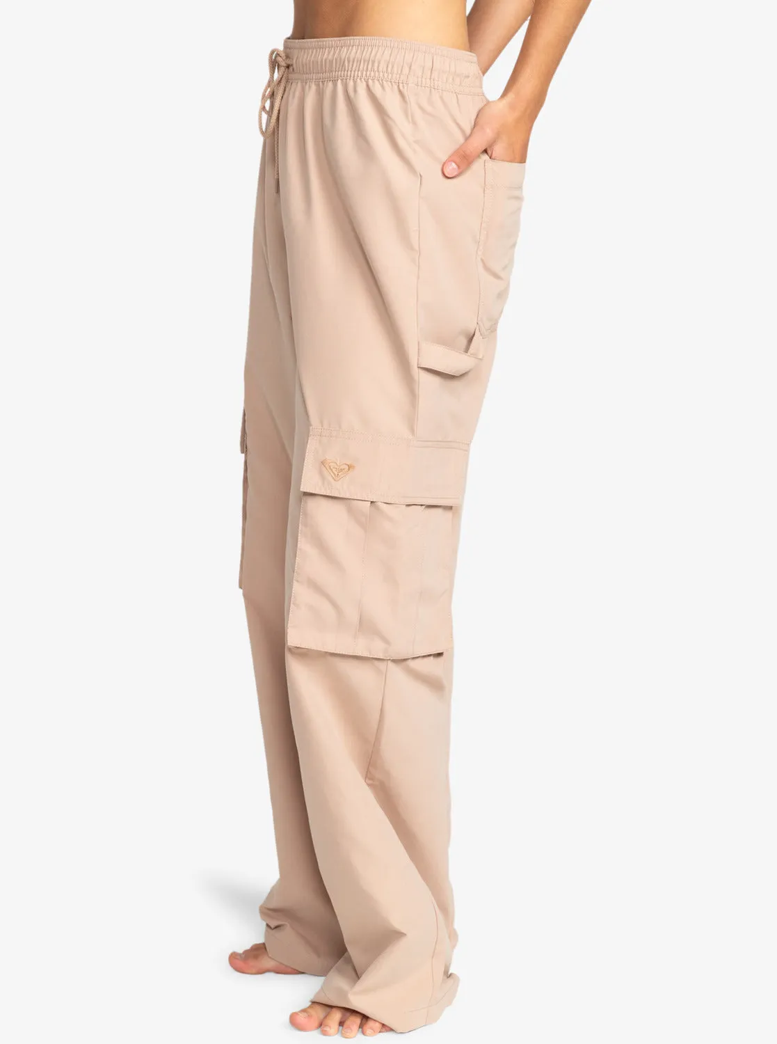 Active Collection Baggy Sweatpants - Warm Taupe sold by Roxy product image thumbnail 2