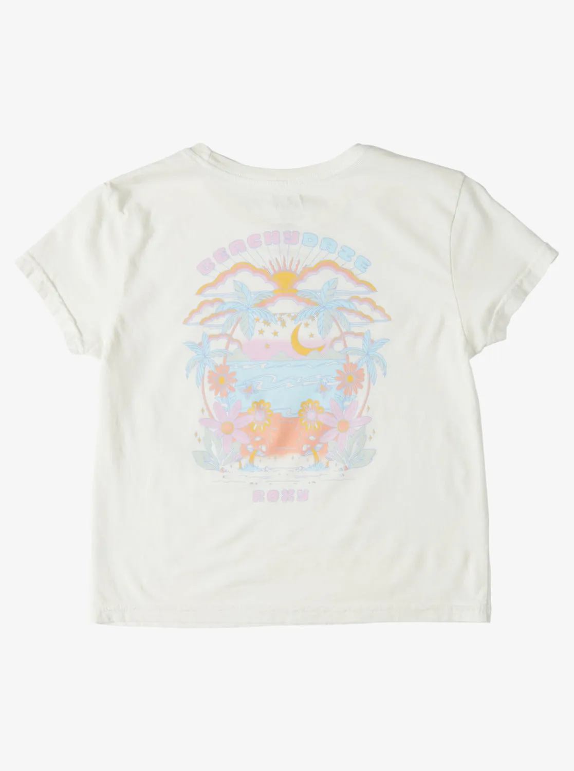 Girls 4-16 Beachy Daze Boyfriend T-Shirt - Snow White sold by Roxy product image thumbnail 2