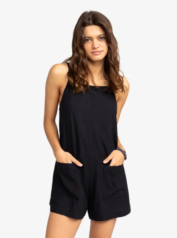 Lavender Haze Romper - Anthracite sold by Roxy