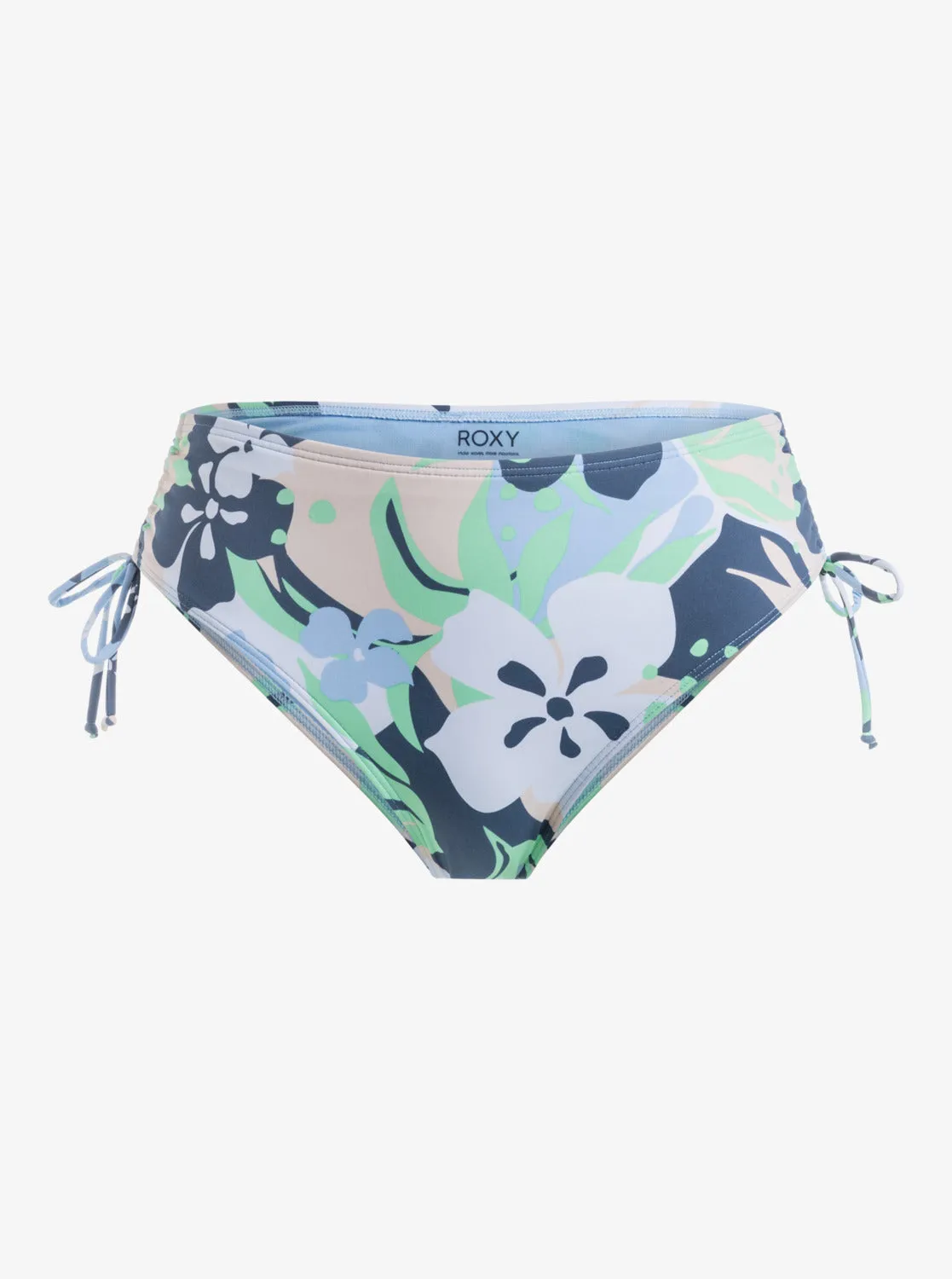 Printed Beach Classics Moderate Side-Tie Bikini Bottom - Vintage Indigo Archive Roxy sold by Roxy product image thumbnail 5