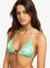OG Roxy Tiki Triangle Bikini Top - Zephyr Green Og Roxy Small sold by Roxy