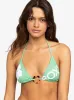 OG Roxy Tiki Triangle Bikini Top - Zephyr Green Og Roxy Small sold by Roxy