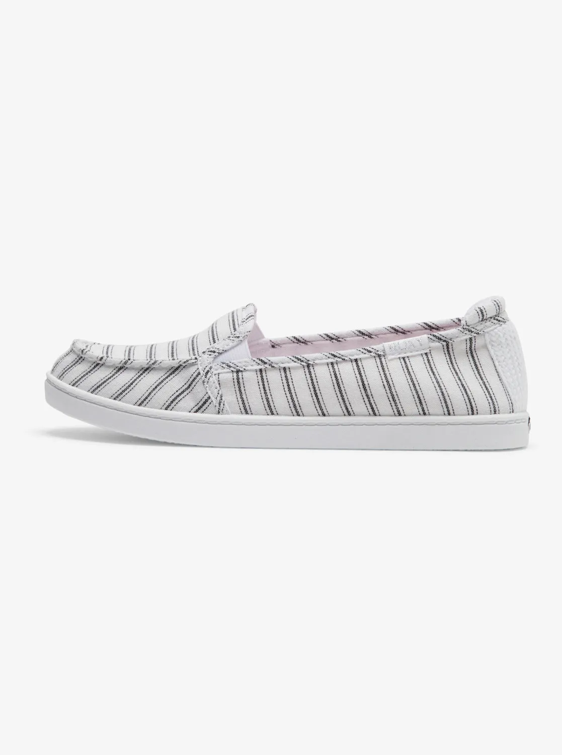 Minnow Slip-On Shoes - White/Black Pinstripe sold by Roxy product image thumbnail 3