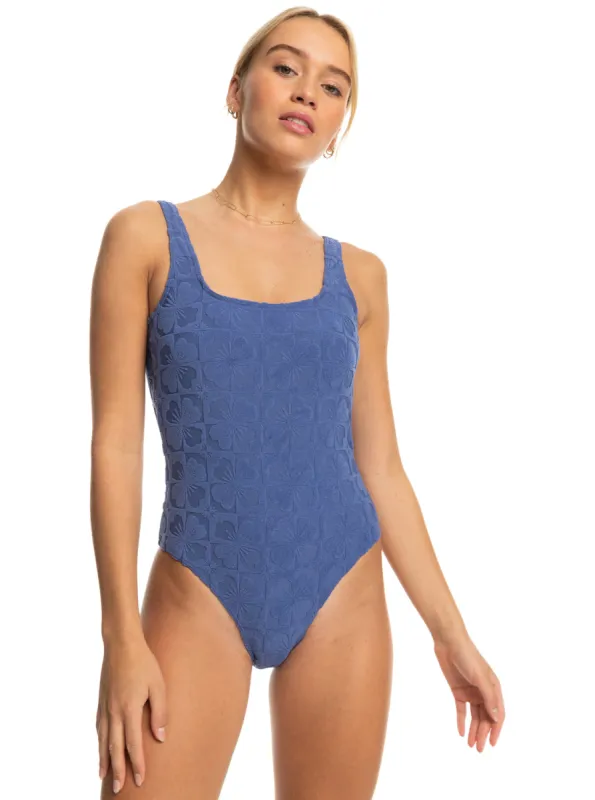 Sun Click One-Piece Swimsuit - Marlin sold by Roxy