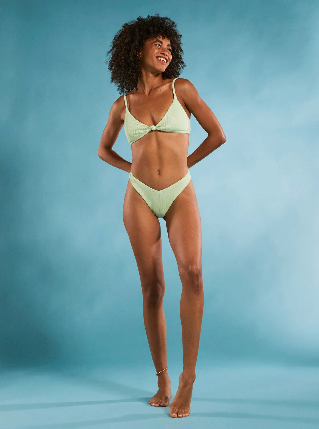 Roxy Love Cheeky Bikini Bottoms - Seacrest sold by Roxy product image thumbnail 5