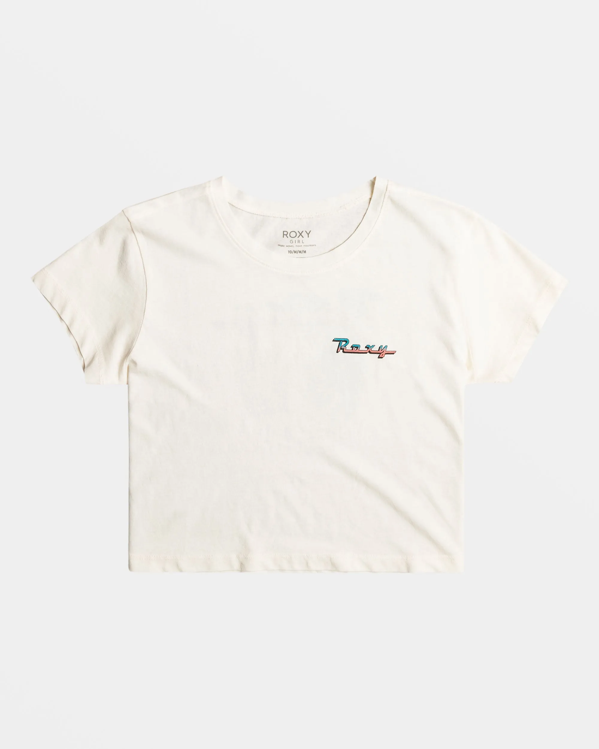 Girls 4-16 Baja Cali Cropped T-Shirt - Snow White sold by Roxy