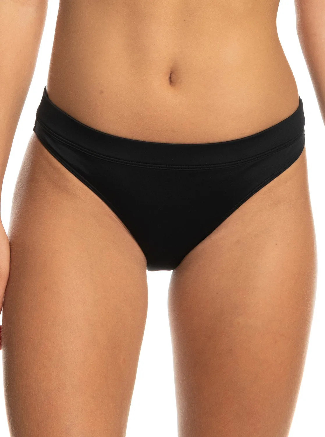 Roxy Active Bikini Bottoms - Anthracite sold by Roxy