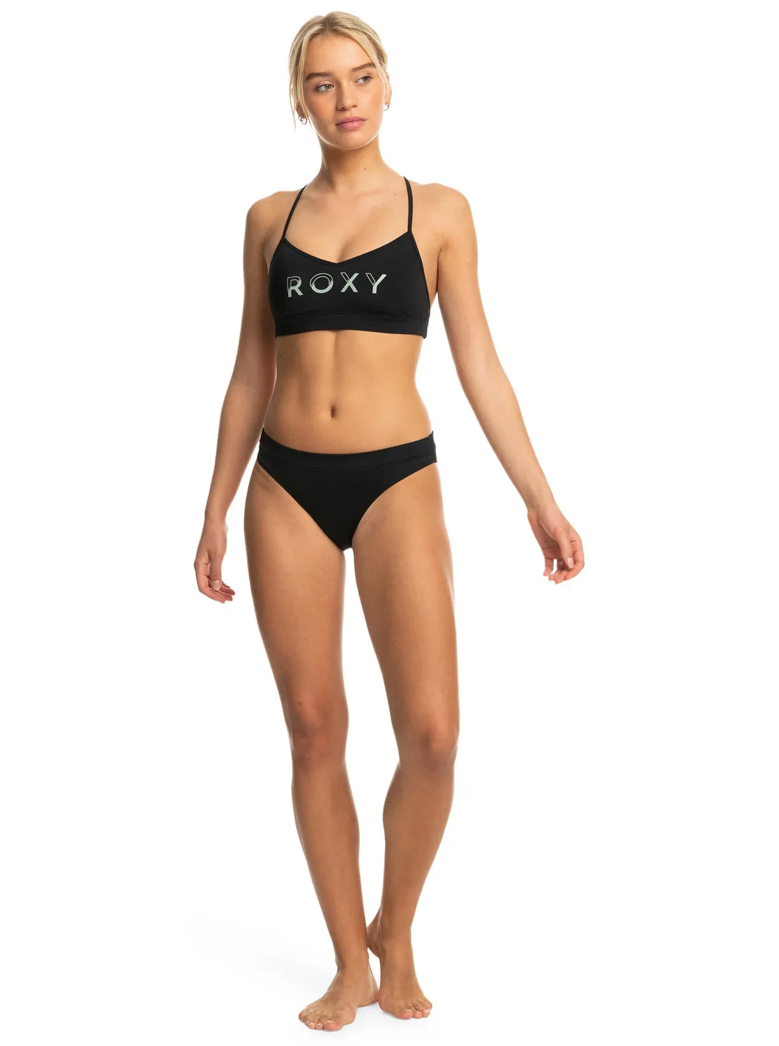Roxy Active Bikini Bottoms - Anthracite sold by Roxy product image thumbnail 3
