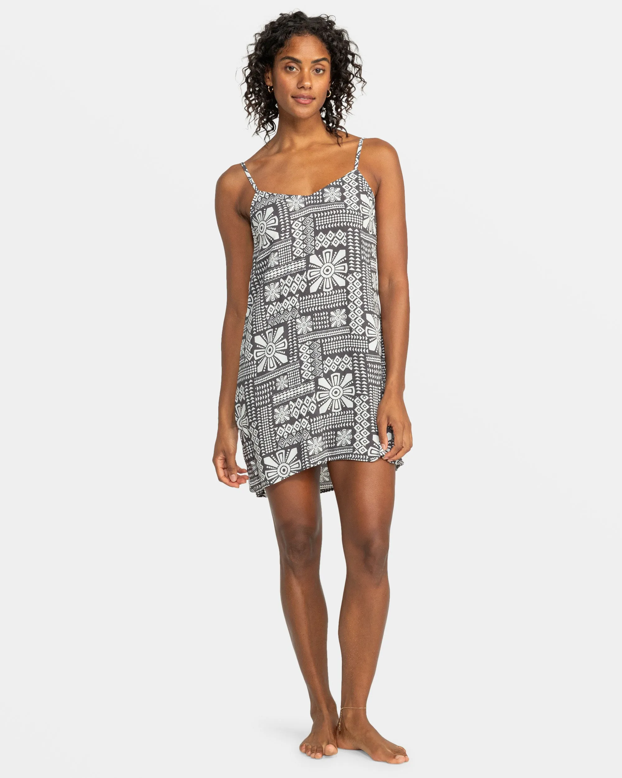 Shine A Light Mini Dress - Phantom Mo Rockin Vibe App sold by Roxy product image thumbnail 3