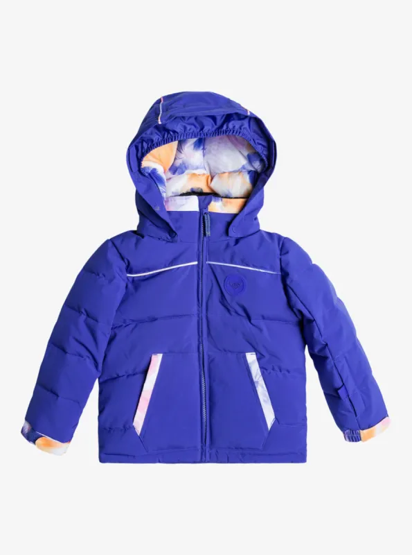 Girls 2-7 Heidi Technical Snow Jacket - Bluing sold by Roxy