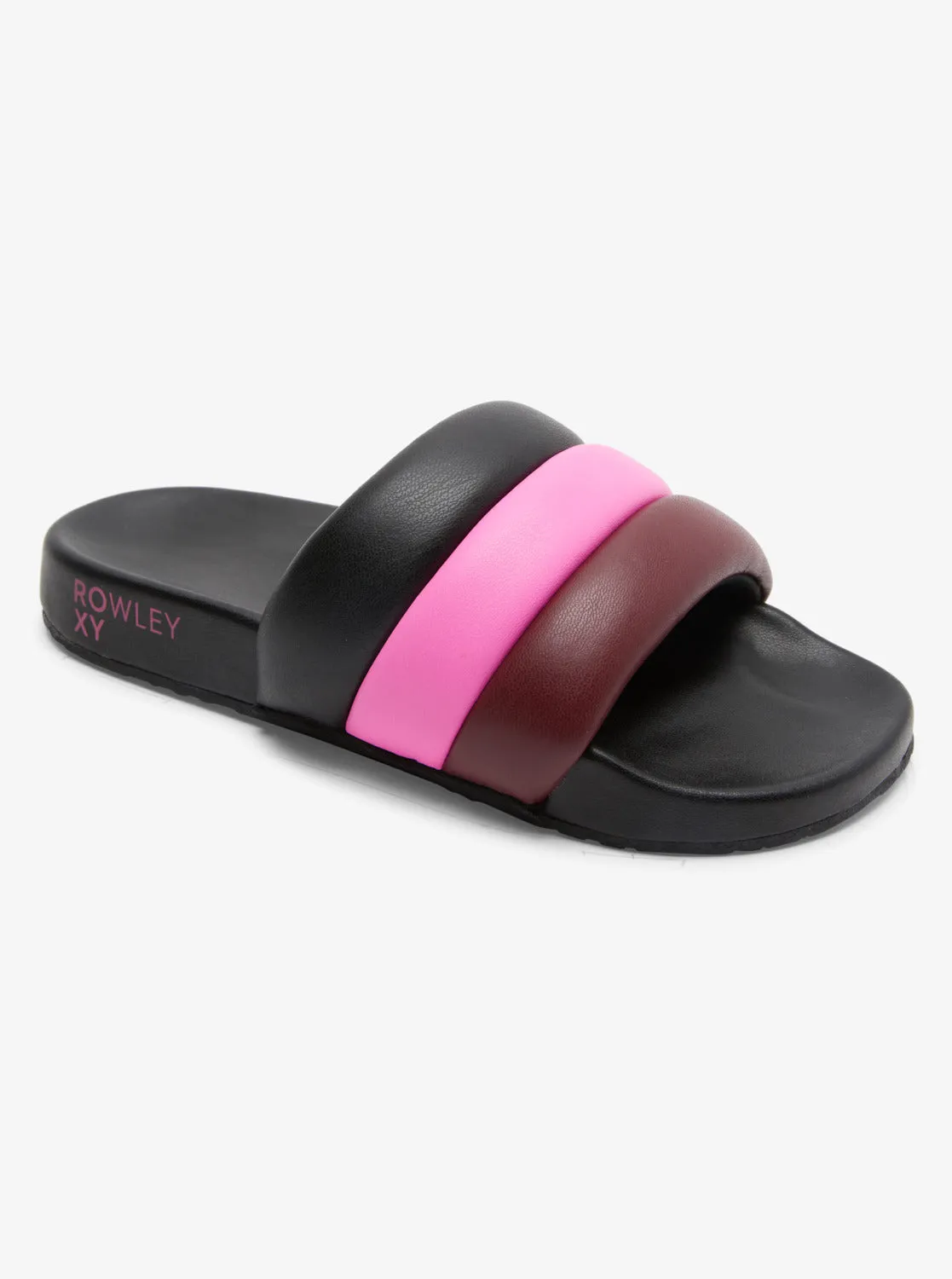 ROWLEY X ROXY Puff It Slider Sandals - Black Multi sold by Roxy product image thumbnail 5