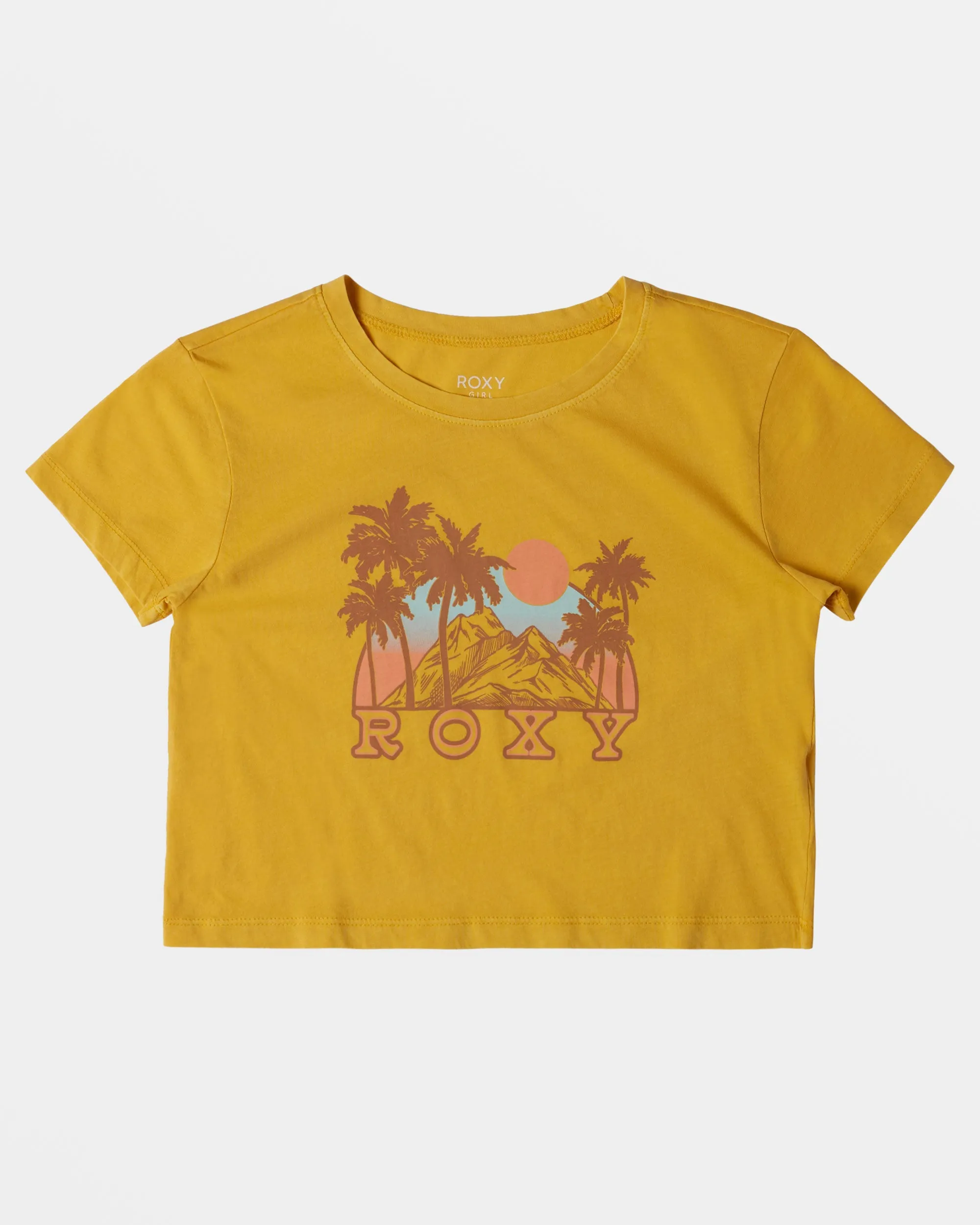 Girls 4-16 Palm Springs Cropped T-Shirt - Mimosa sold by Roxy