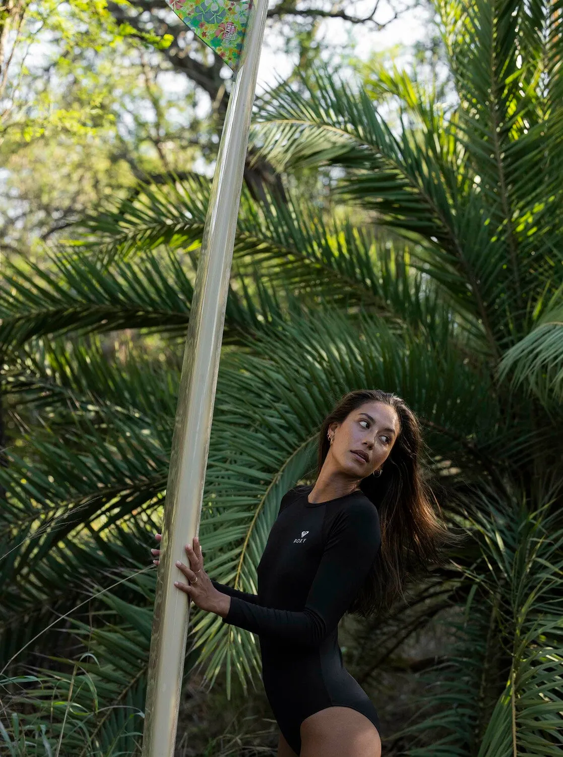 Essentials Long Sleeve One-Piece Swimsuit - Anthracite sold by Roxy product image thumbnail 2