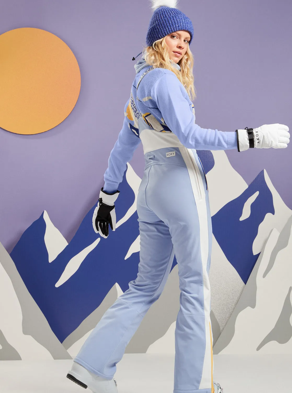 Peak Chic Technical Snow Bib Pants - Easter Egg sold by Roxy product image thumbnail 3