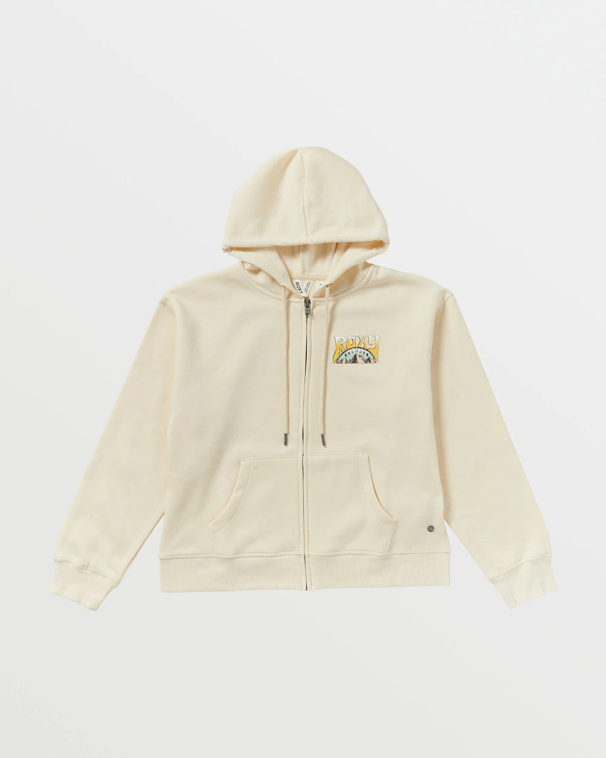 Evening Hike Zip Up Hoodie - Tapioca sold by Roxy