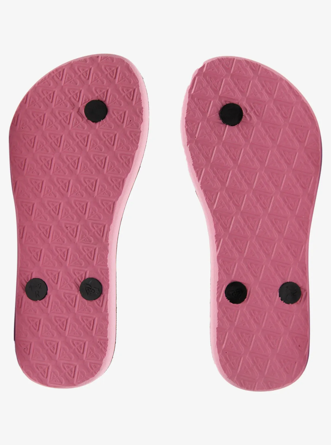 Girls 4-16 Viva Stamp Sandals - Black/Candy Pink sold by Roxy product image thumbnail 5