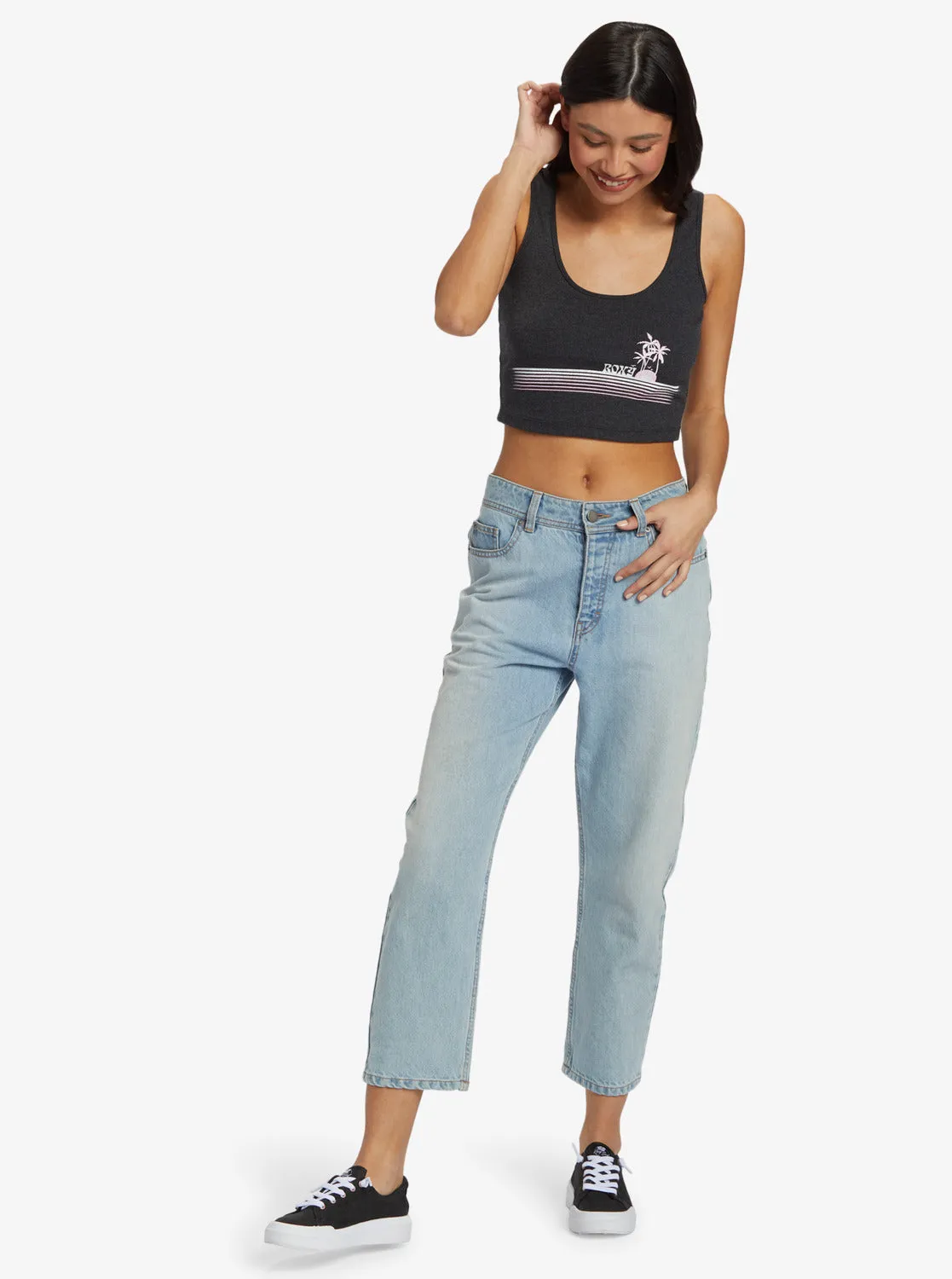 Sunset Strip Dive In T-Shirt - Anthracite sold by Roxy product image thumbnail 3