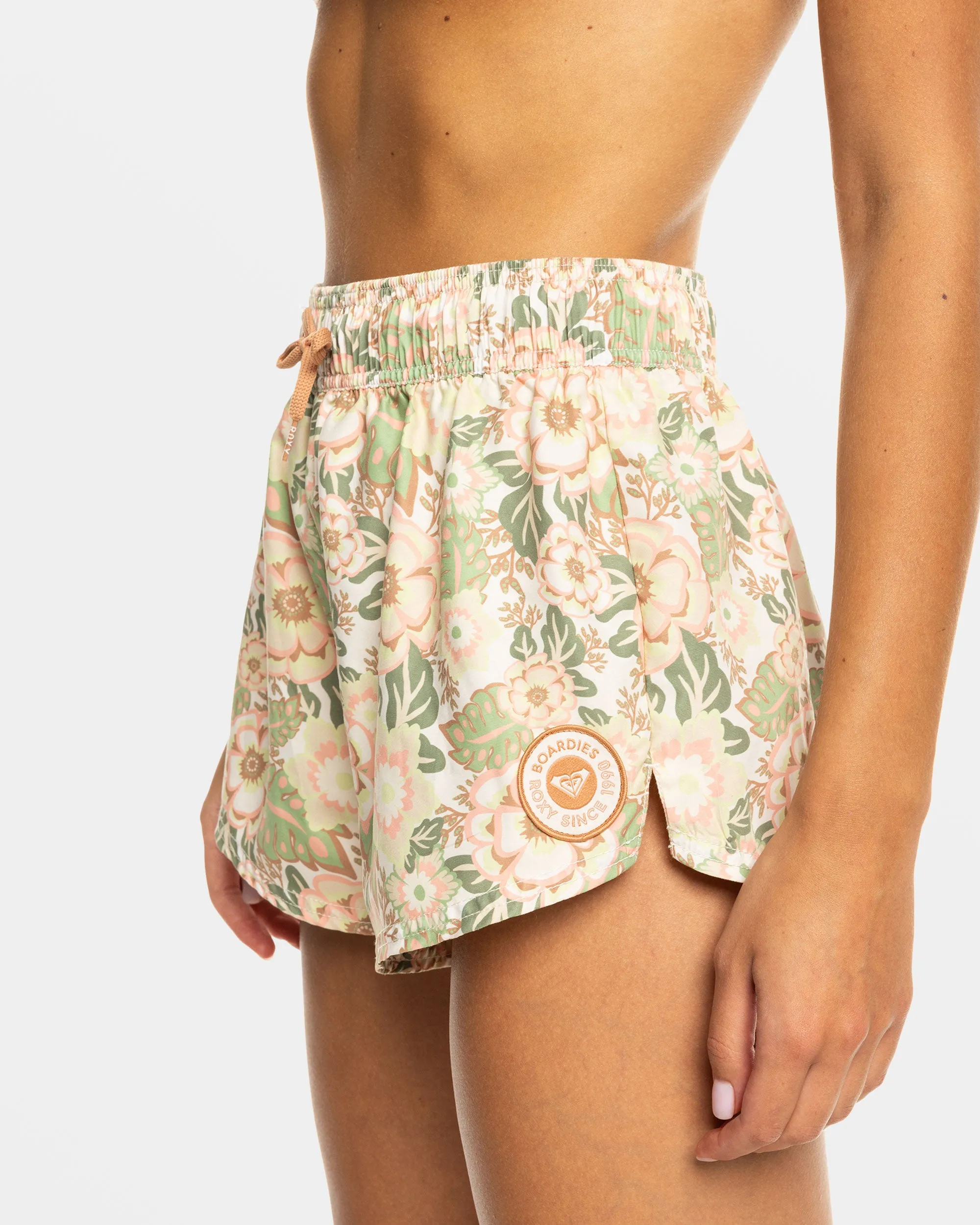 No Bad Waves Boardshorts - Oil Green Wild Flower Swim sold by Roxy product image thumbnail 4