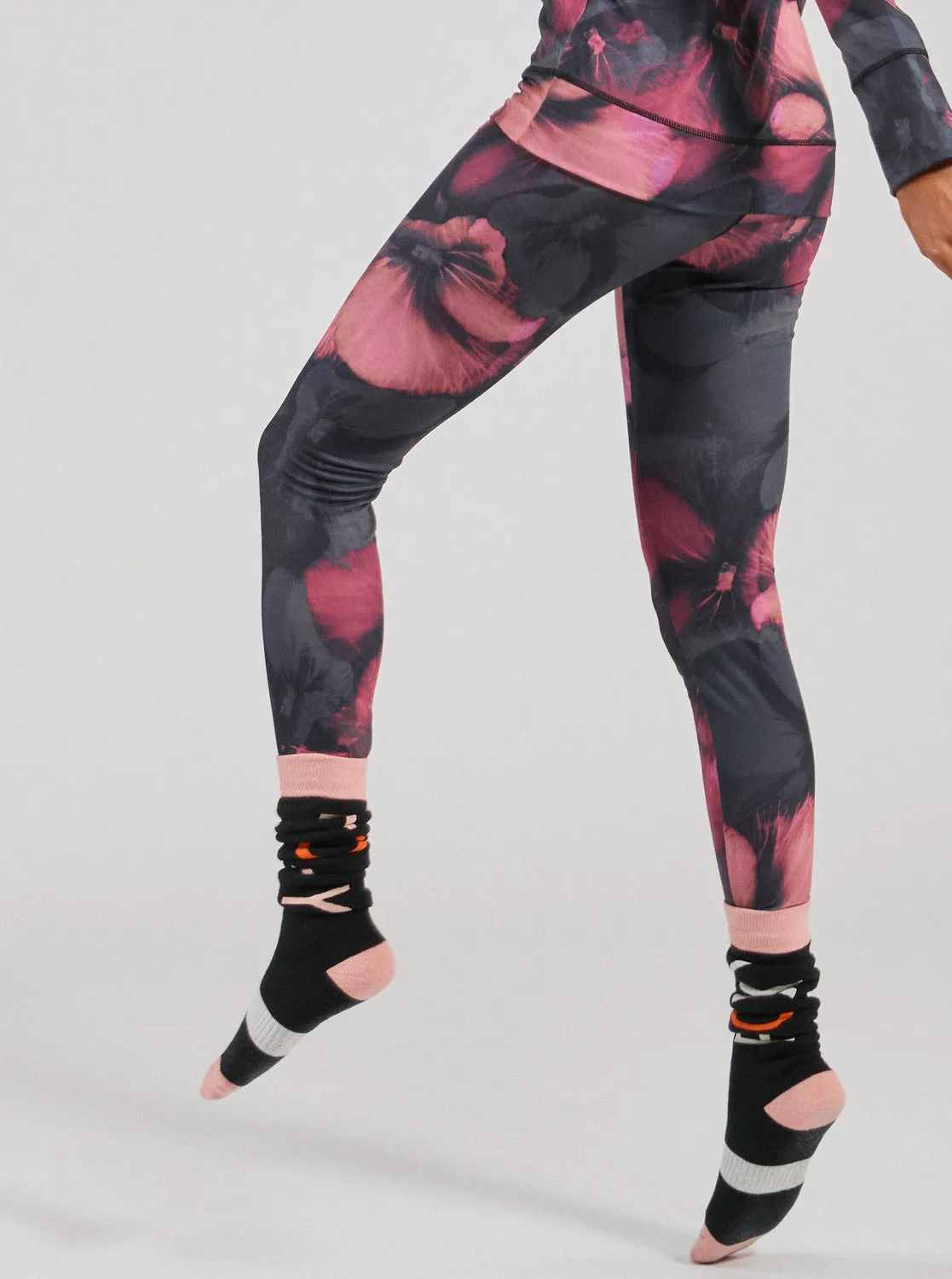 Daybreak Technical Base Layer Leggings - True Black Pansy Pansy sold by Roxy product image thumbnail 3