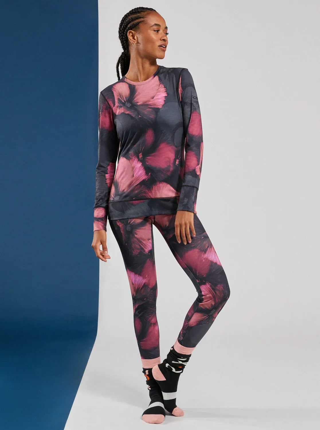 Daybreak Technical Base Layer Leggings - True Black Pansy Pansy sold by Roxy product image thumbnail 4
