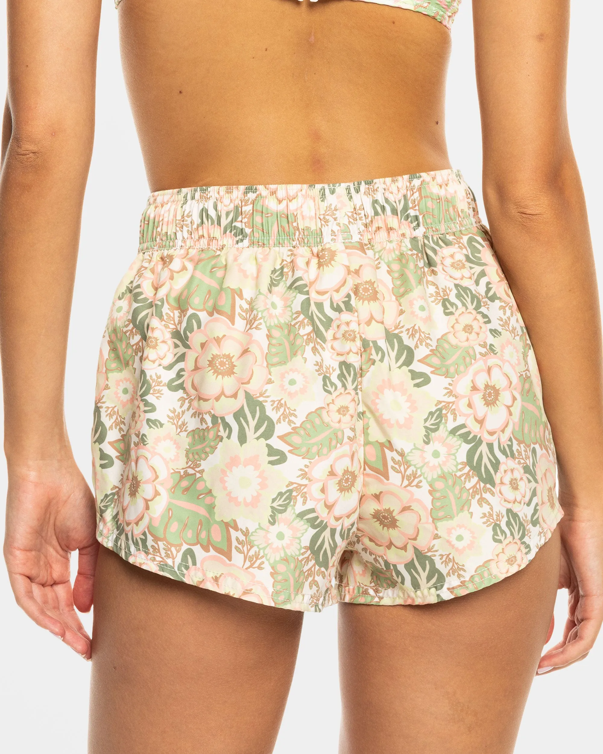 No Bad Waves Boardshorts - Oil Green Wild Flower Swim sold by Roxy product image thumbnail 2