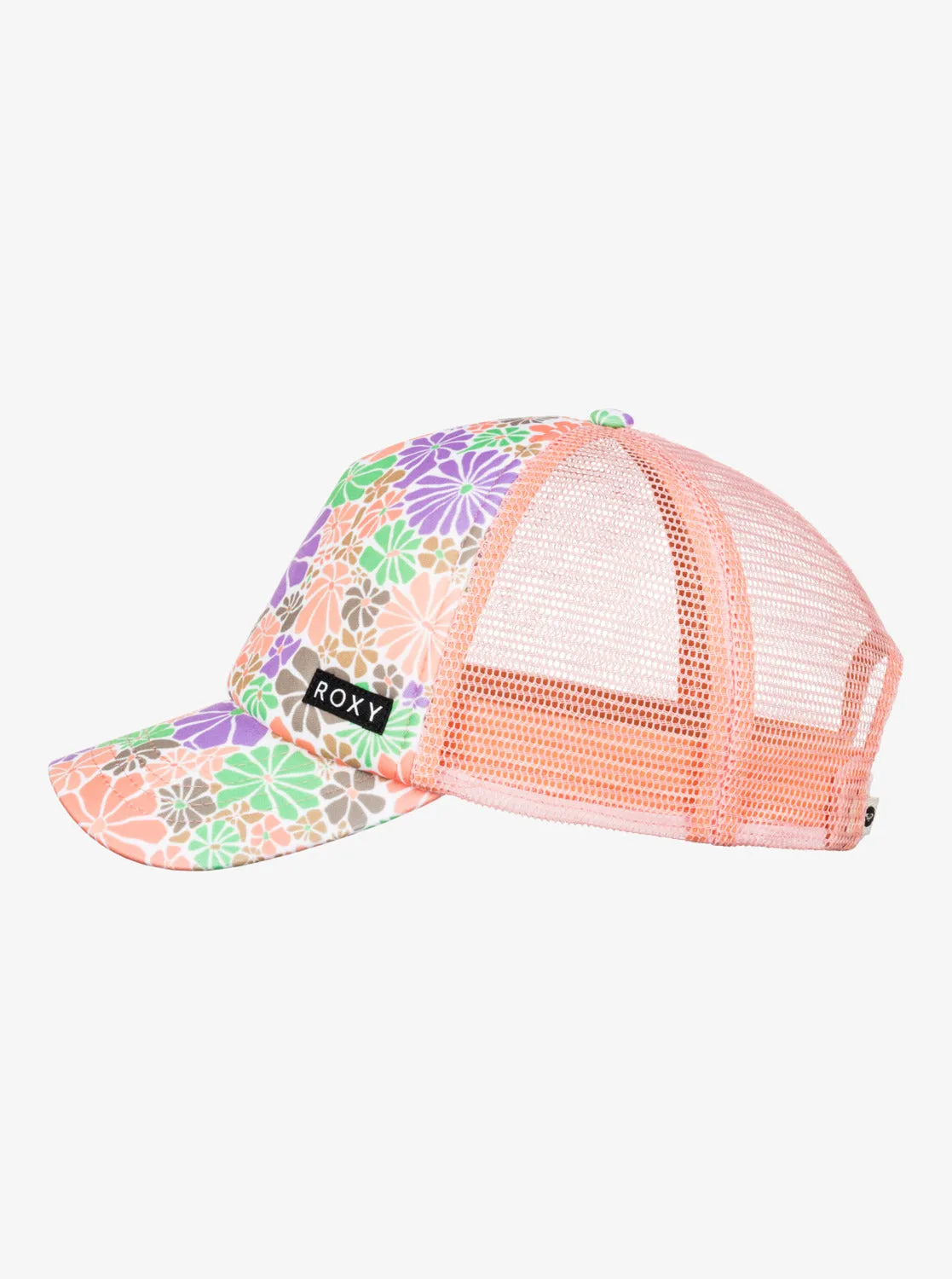 Girls 4-16 Honey Coconut Trucker Hat - White All About Sol Mini Rg sold by Roxy product image thumbnail 2