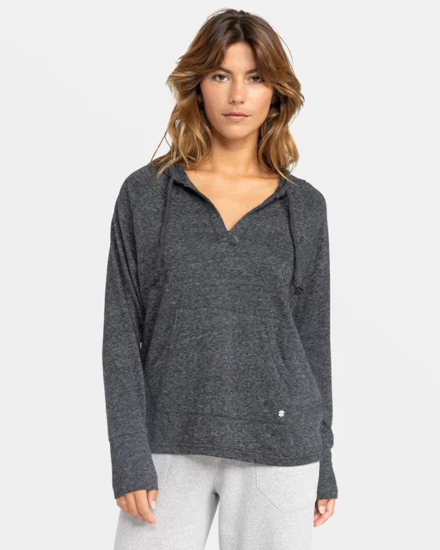 Destination Surf Hoodie - Anthracite sold by Roxy