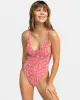 Margarita One-Piece Swimsuit - Hibiscus Margarita sold by Roxy