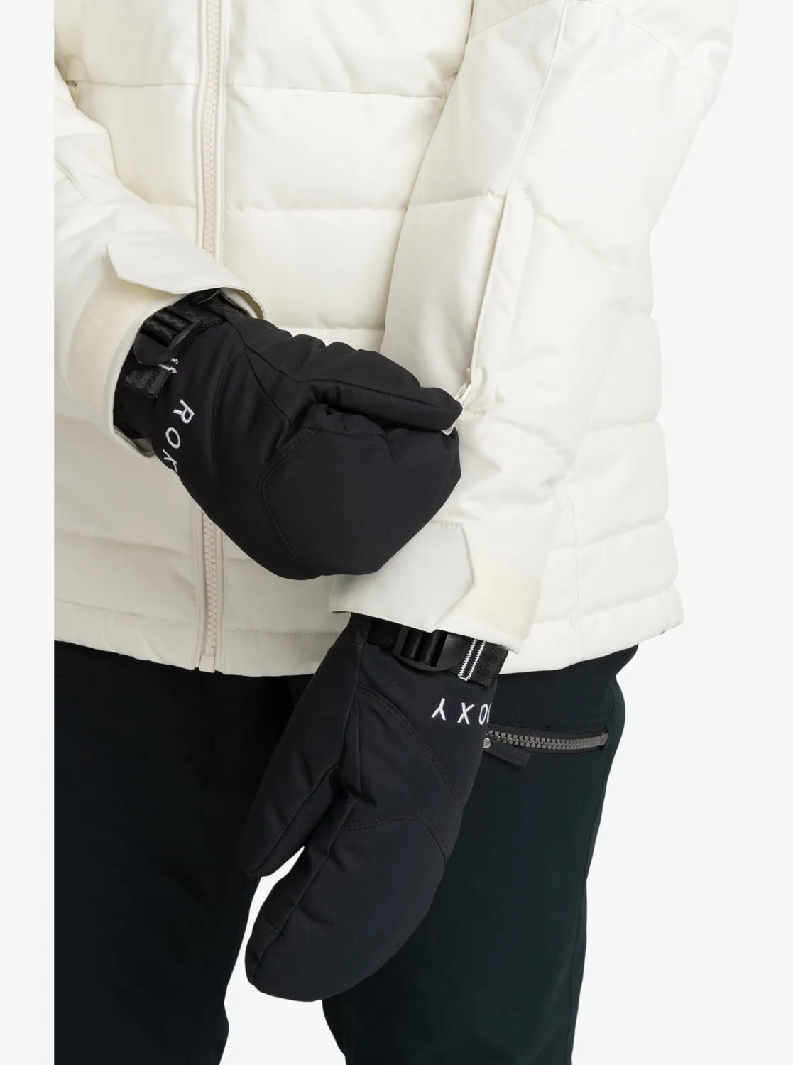 Quinn Technical Snow Jacket - Egret sold by Roxy product image thumbnail 5