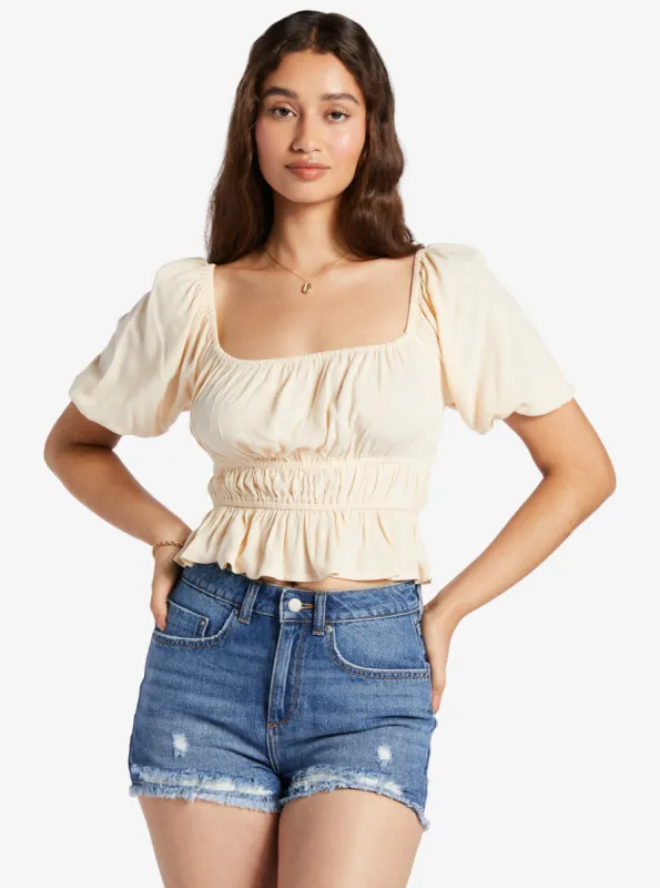 Warm Winds Crop Top - Tapioca sold by Roxy
