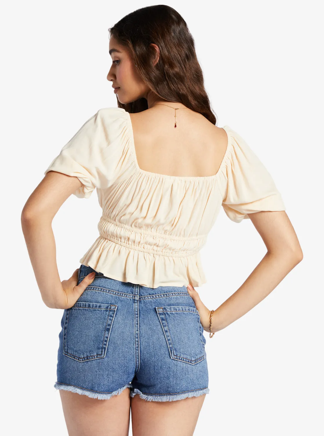 Warm Winds Crop Top - Tapioca sold by Roxy product image thumbnail 5