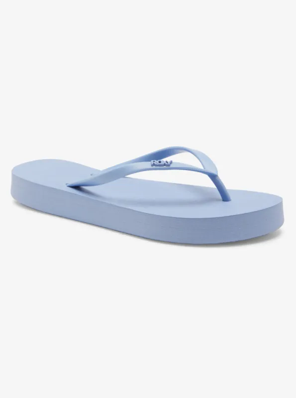 Viva Higher Platform Sandals - Algiers Blue sold by Roxy