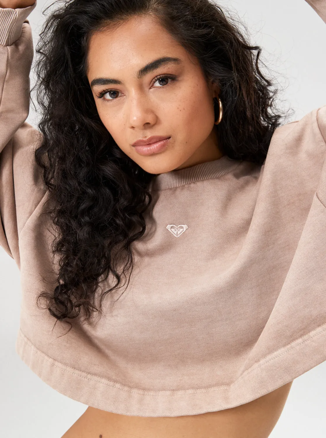 Surf Safari Sweatshirt - Bitter Chocolate sold by Roxy product image thumbnail 4