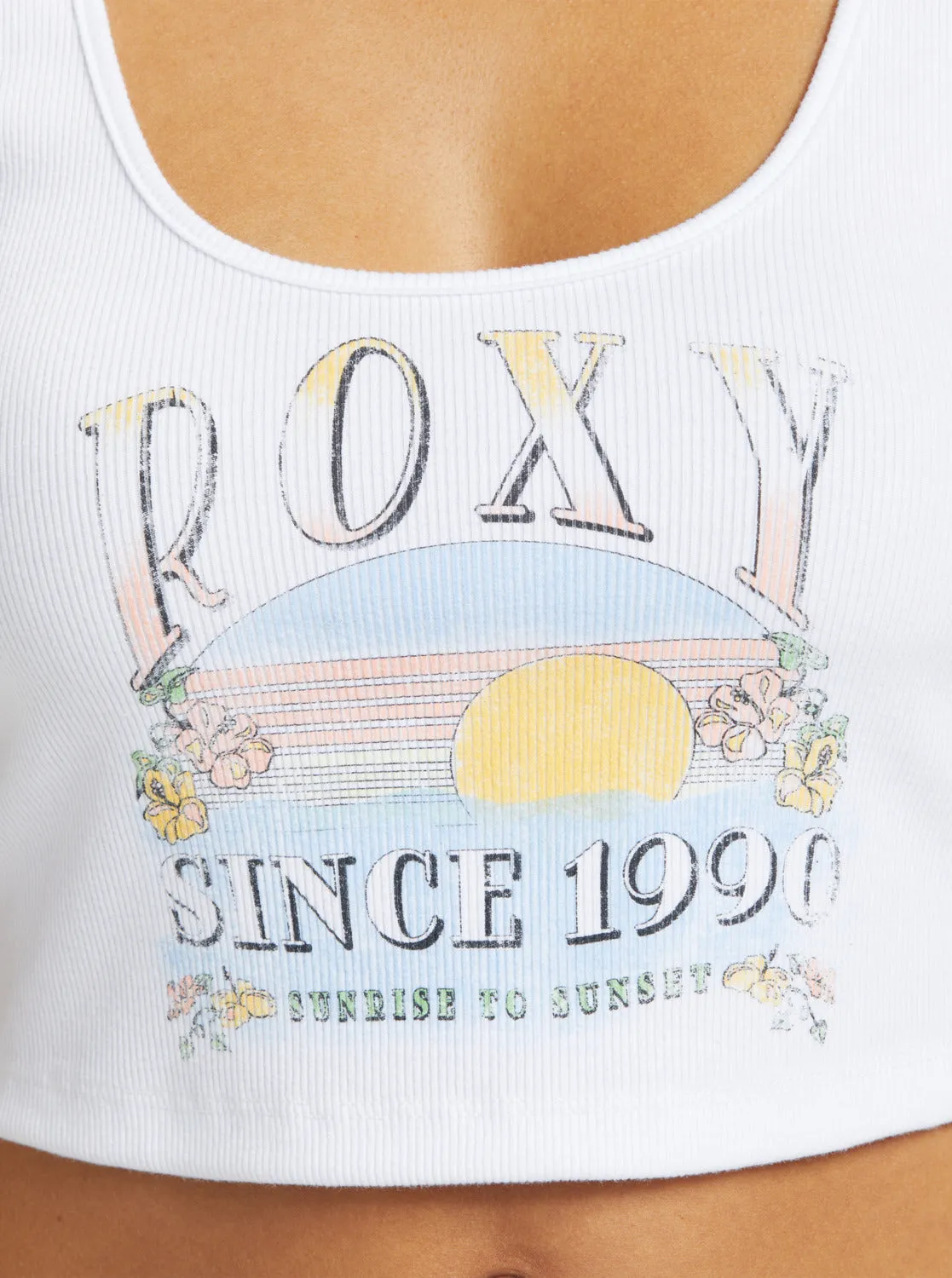 Sunrise To Sunset Dive In Tank - Snow White sold by Roxy product image thumbnail 2