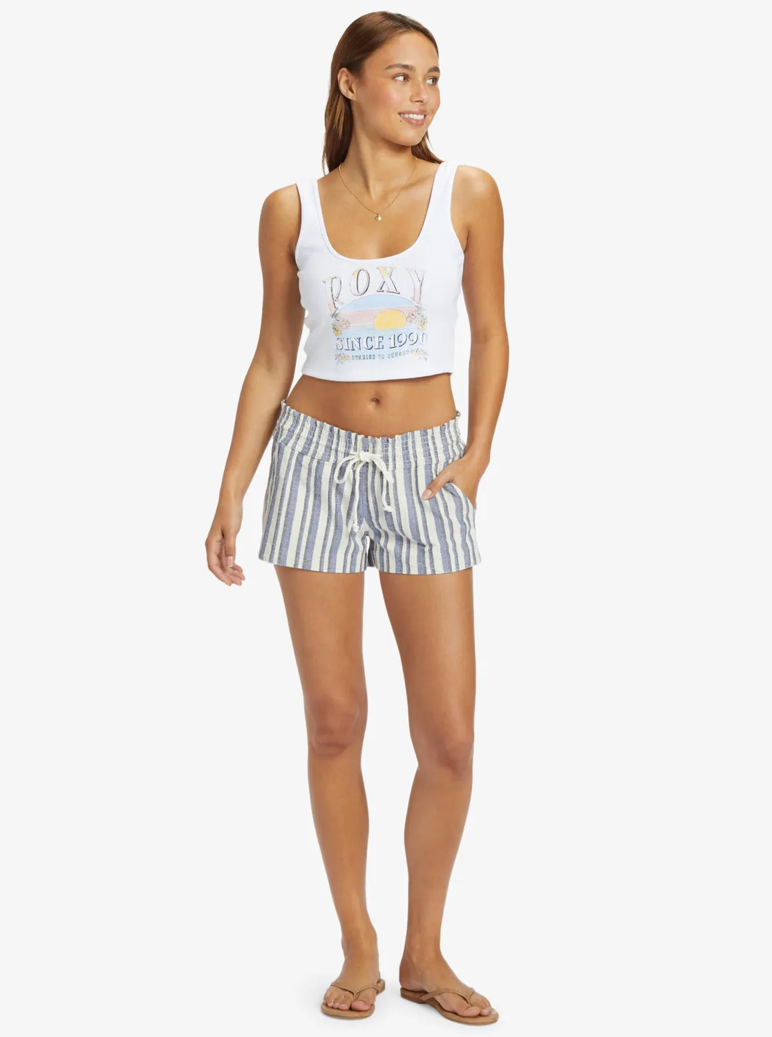Sunrise To Sunset Dive In Tank - Snow White sold by Roxy product image thumbnail 4