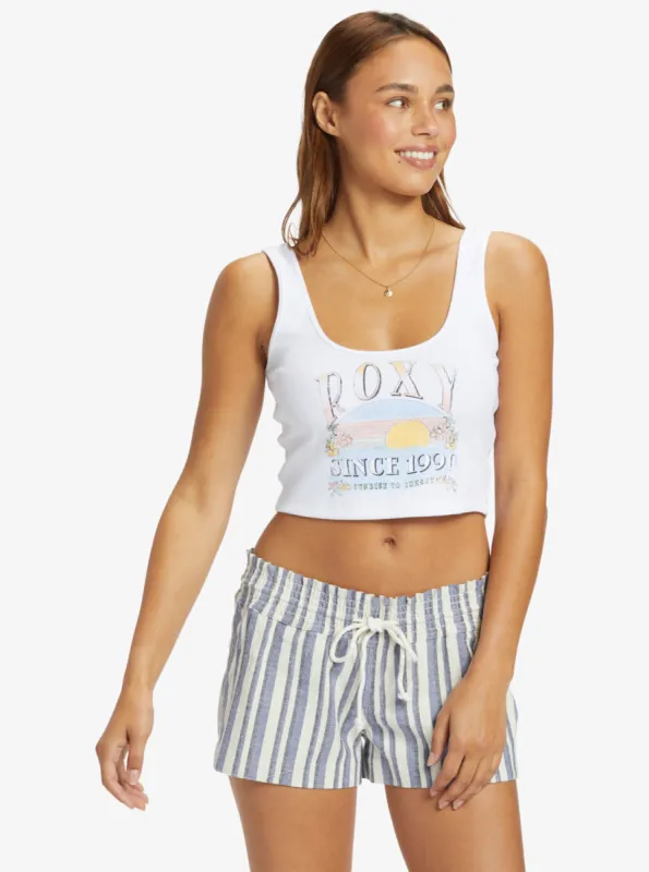 Sunrise To Sunset Dive In Tank - Snow White sold by Roxy