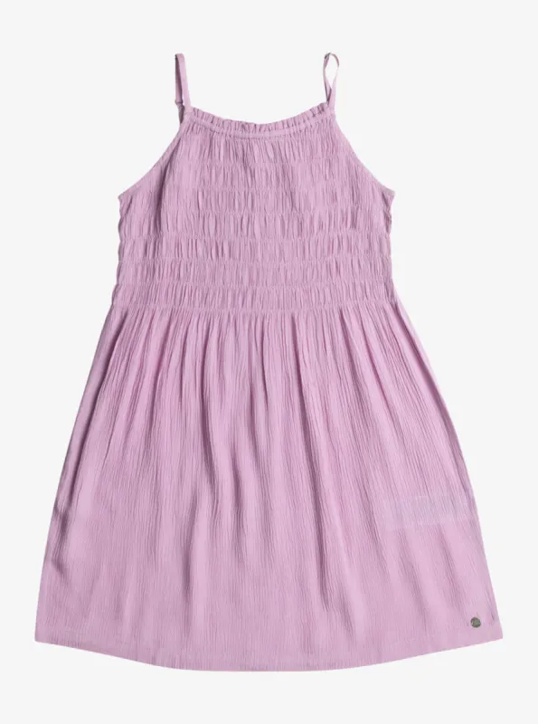 Girls 4-16 Look At Me Now Dress - Crocus Petal sold by Roxy
