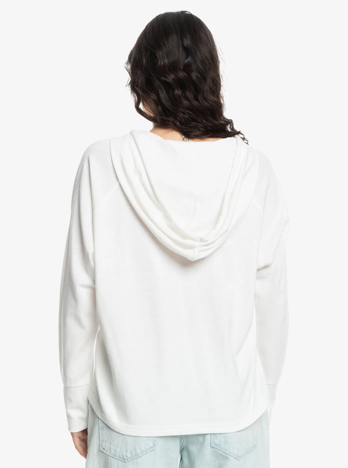 Destination Surf Long-Sleeve Hooded Top - Snow White sold by Roxy product image thumbnail 5