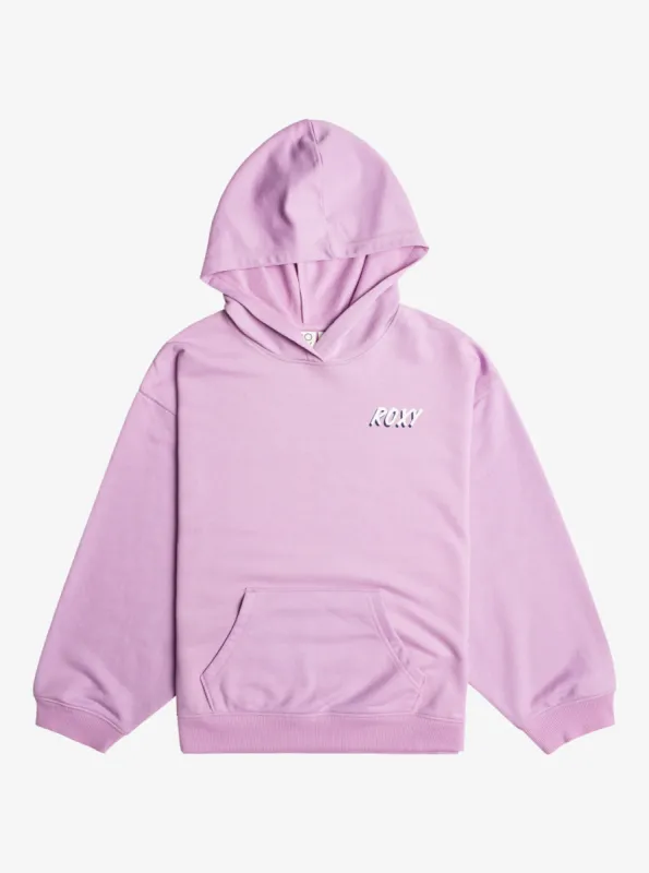 Girls 4-16 Afternoon Hoodie - Crocus Petal sold by Roxy