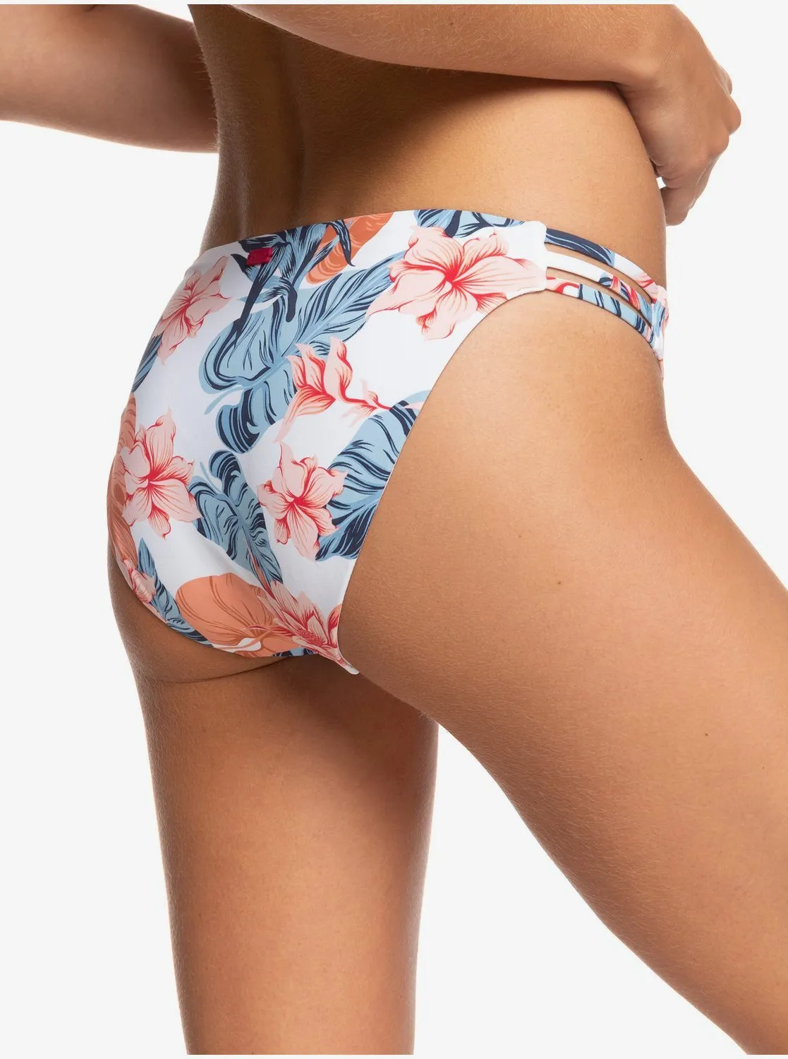 Printed Beach Classics Full Bikini Bottoms - Bright White Standar S sold by Roxy product image thumbnail 3