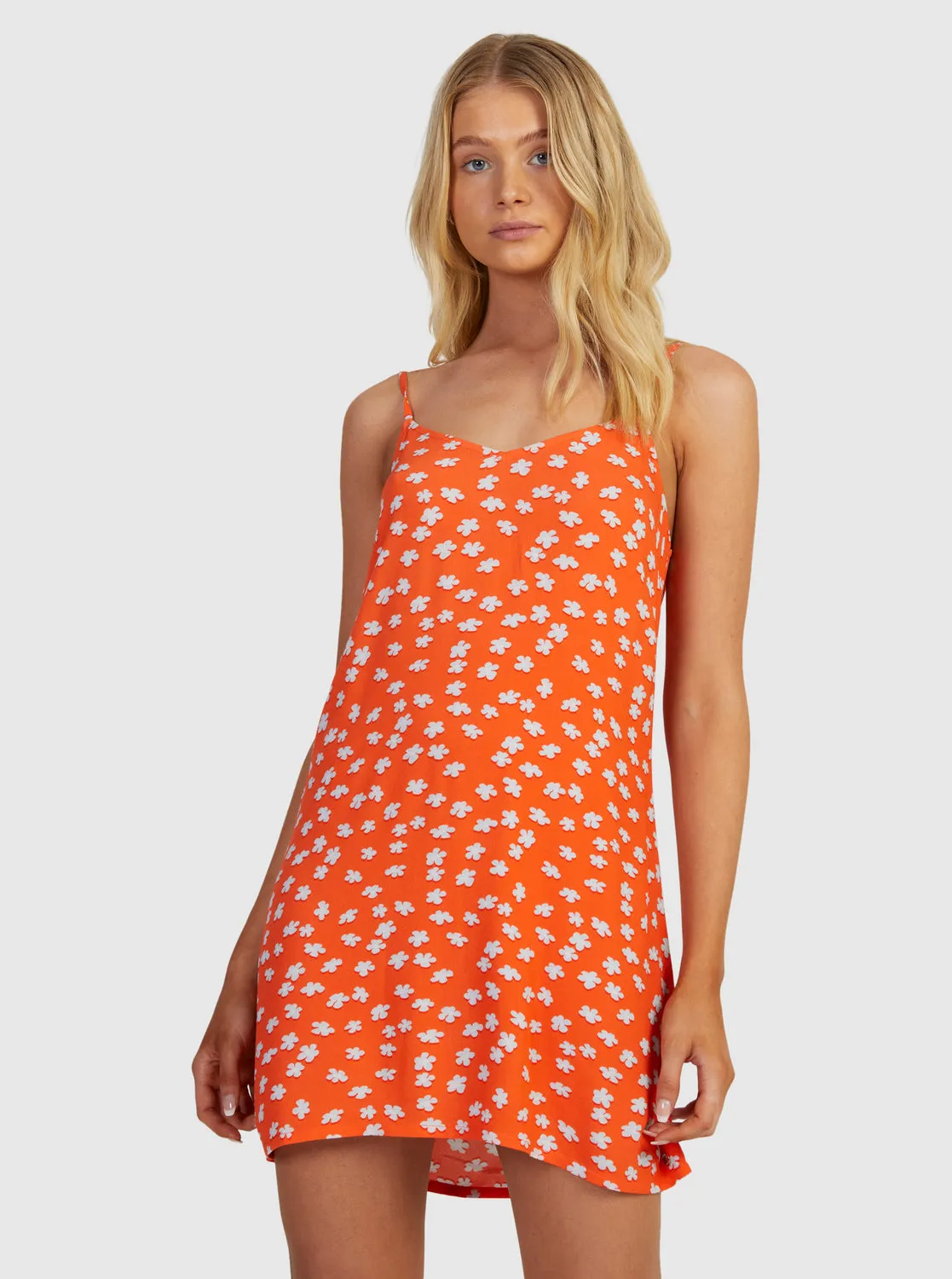 Shine A Light Slip Dress - Tiger Lily Flower Rain sold by Roxy