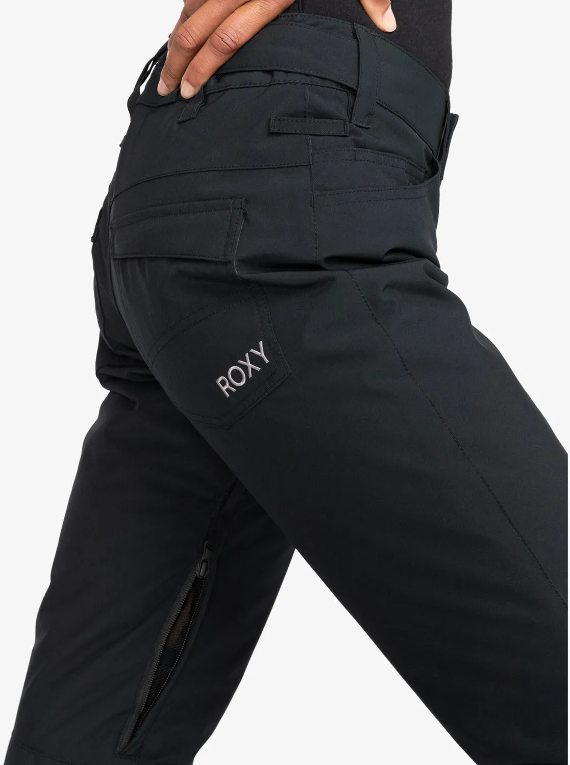 Backyard Technical Snow Pants - True Black sold by Roxy product image thumbnail 4