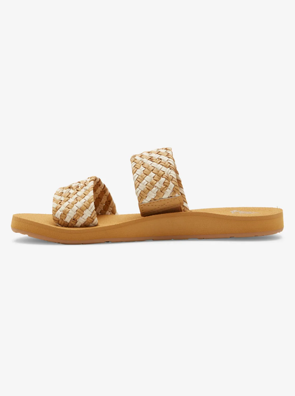 Porto Slide II Slide Sandals - Natural sold by Roxy product image thumbnail 3