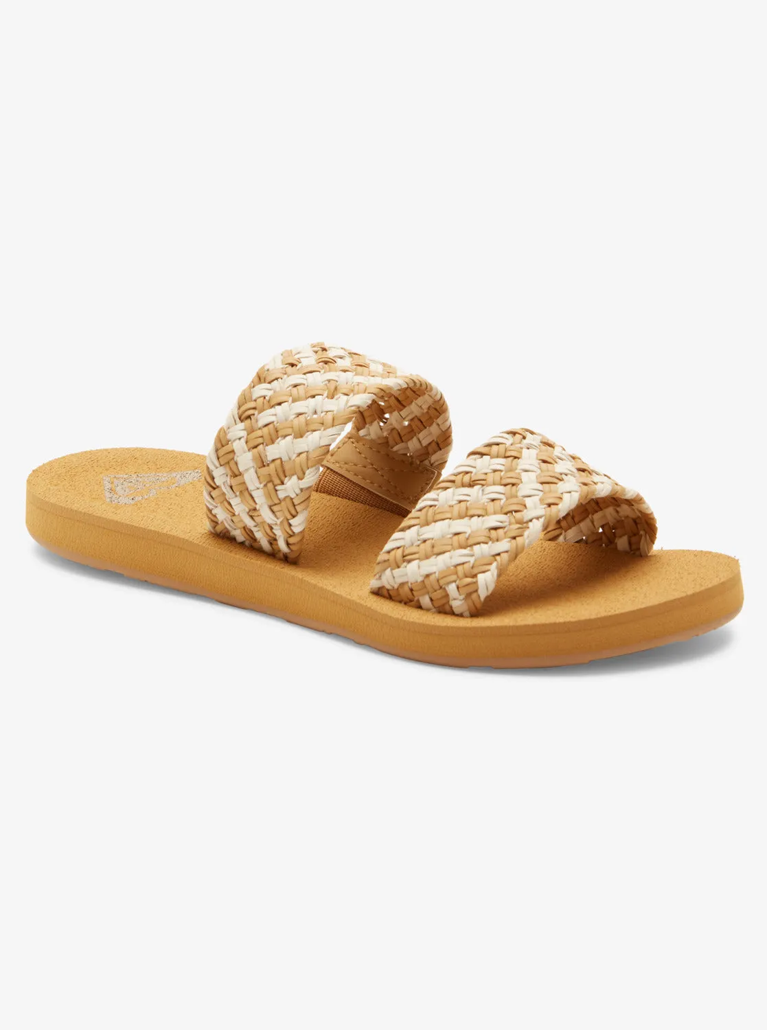 Porto Slide II Slide Sandals - Natural sold by Roxy
