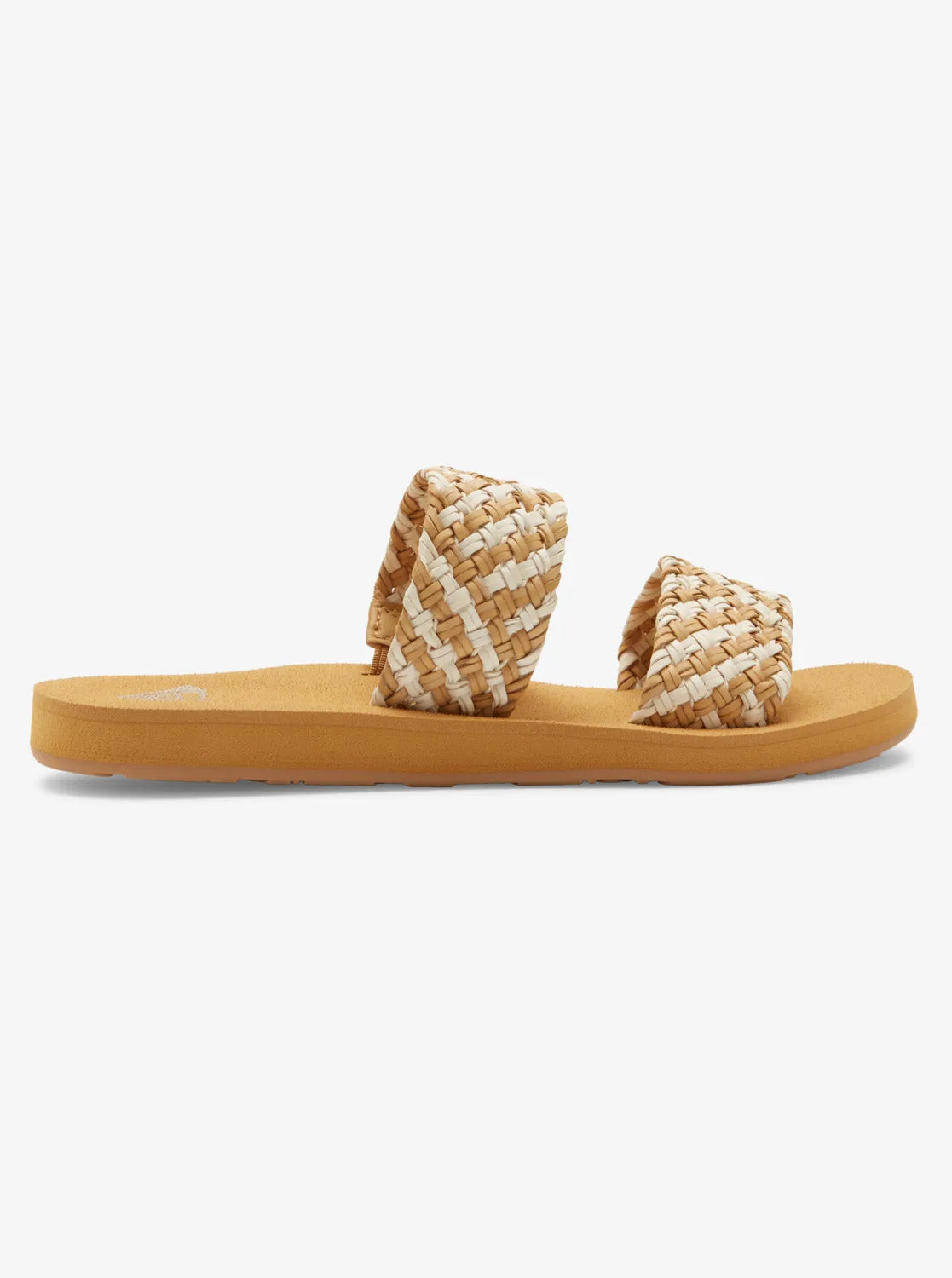 Porto Slide II Slide Sandals - Natural sold by Roxy product image thumbnail 2