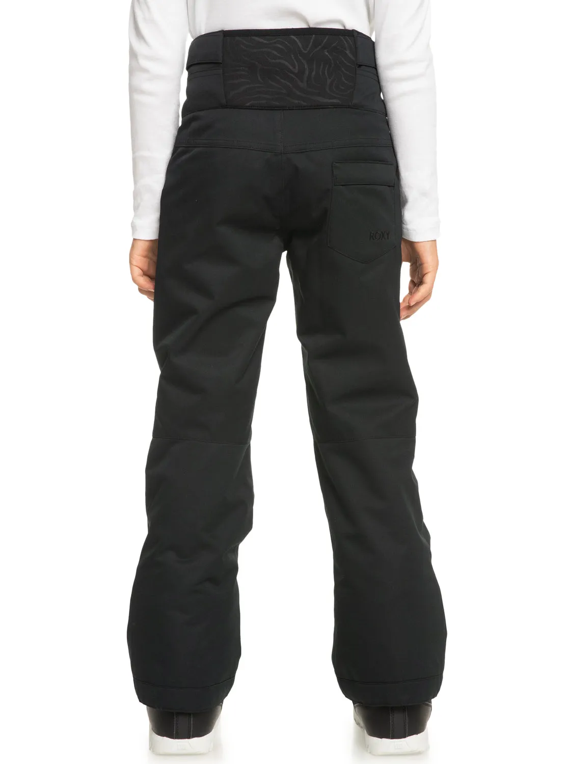 Girls' 4-16 Diversion Technical Snow Pants - True Black sold by Roxy product image thumbnail 3